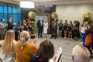 University Hosts Ribbon Cutting for Affholder Board Room